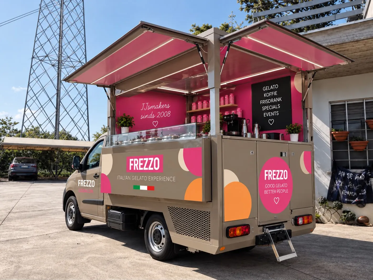 Elektrische Frezzo IJstruck van Frezzo Events